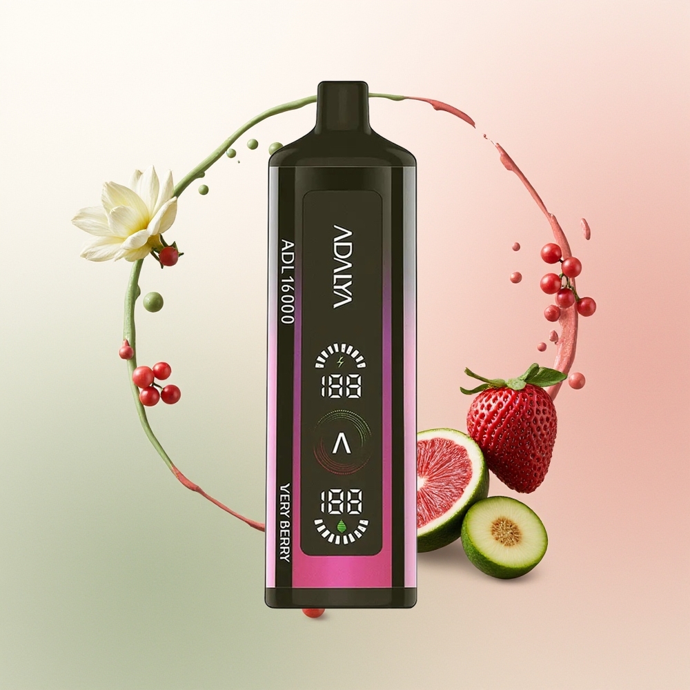 Adalya ADL 16000 PRO Berry Segar dengan Layar Digital