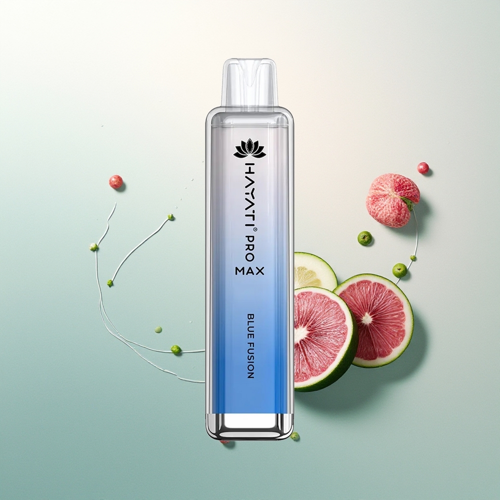 Hayati Pro Max 4000 Fusi Biru Nikotin Ganda