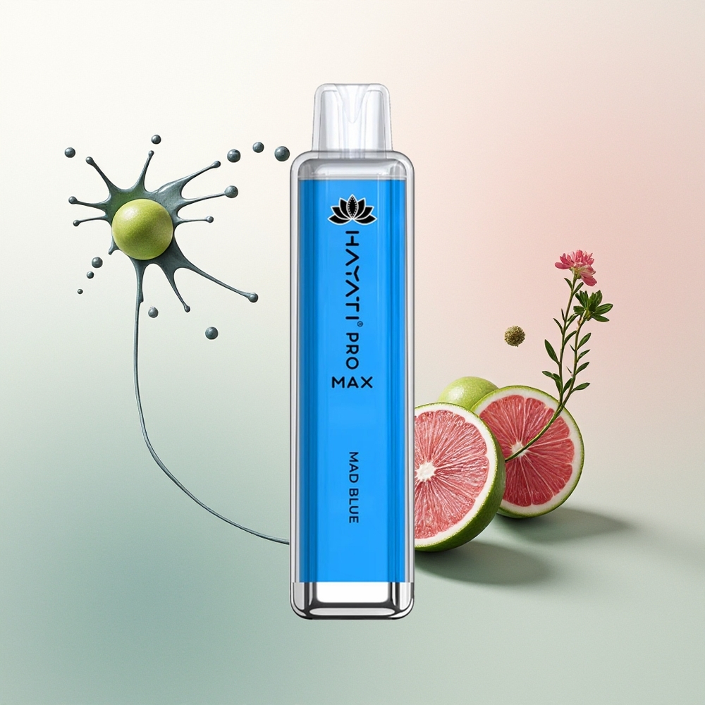 Hayati Pro Max 4000 Mad Biru Nikotin 5%