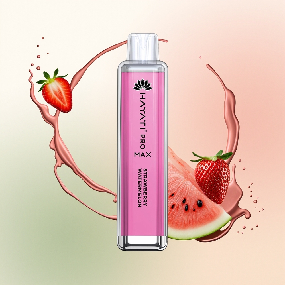 Hayati Pro Max 4000 Stroberi Semangka Rechargeable