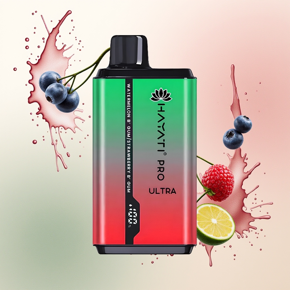 Hayati Pro Ultra 15000 Bluberi Raspberi Ceri Lemon & Bluberi dengan Kapasitas 2 12ml