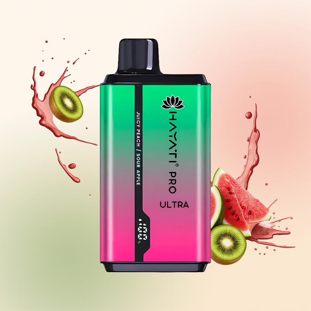 Hayati Pro Ultra 15000 Semangka Kiwi Markisa 850mAh