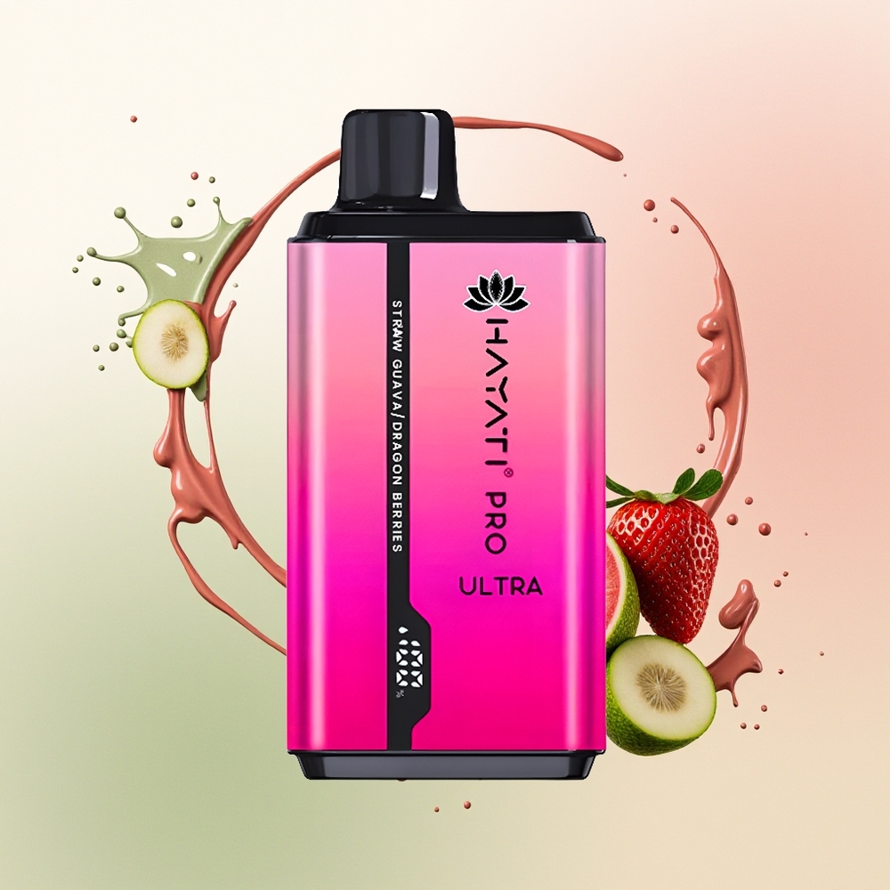 Hayati Pro Ultra 15000 Stroberi Jambu Naga Beri 2% Nikotin