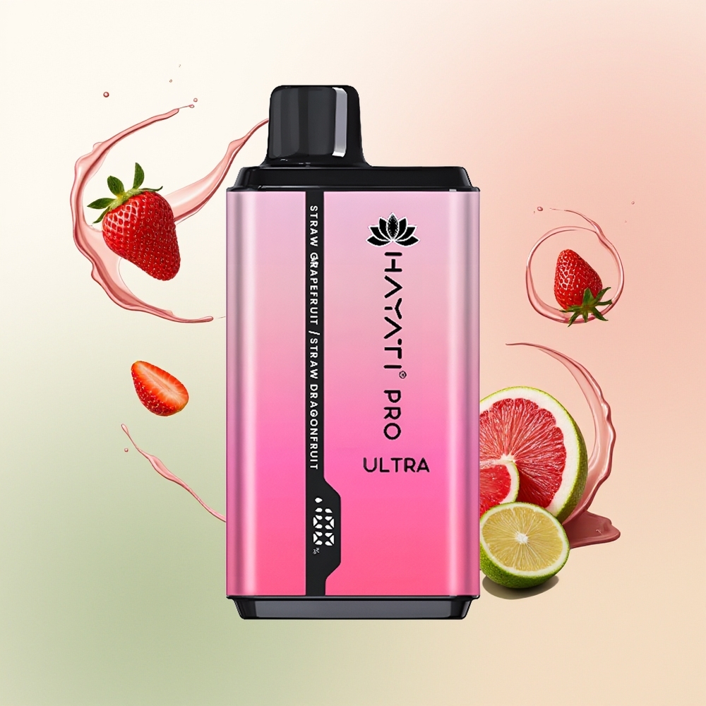 Hayati Pro Ultra 15000 Stroberi Jeruk Bali Stroberi Buah Naga Kapasitas 24ml