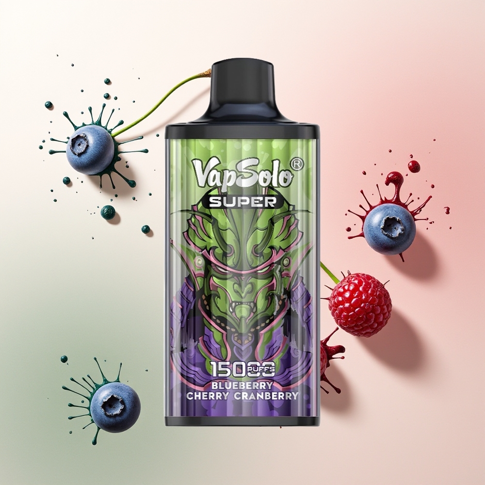 Vapsolo Super 15000 Bluberi Ceri Kranberi Tipe-C