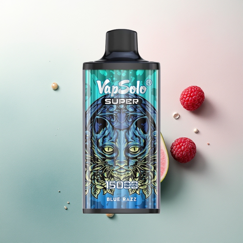 Vapsolo Super 15000 Blue Razz Type-C
