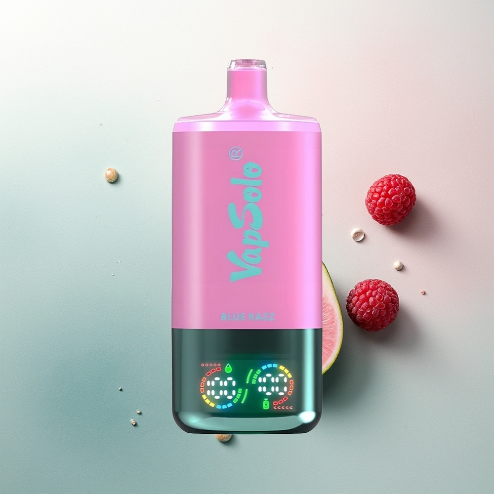 Vapsolo Triple 30000 Razz Biru 30000 Hisap