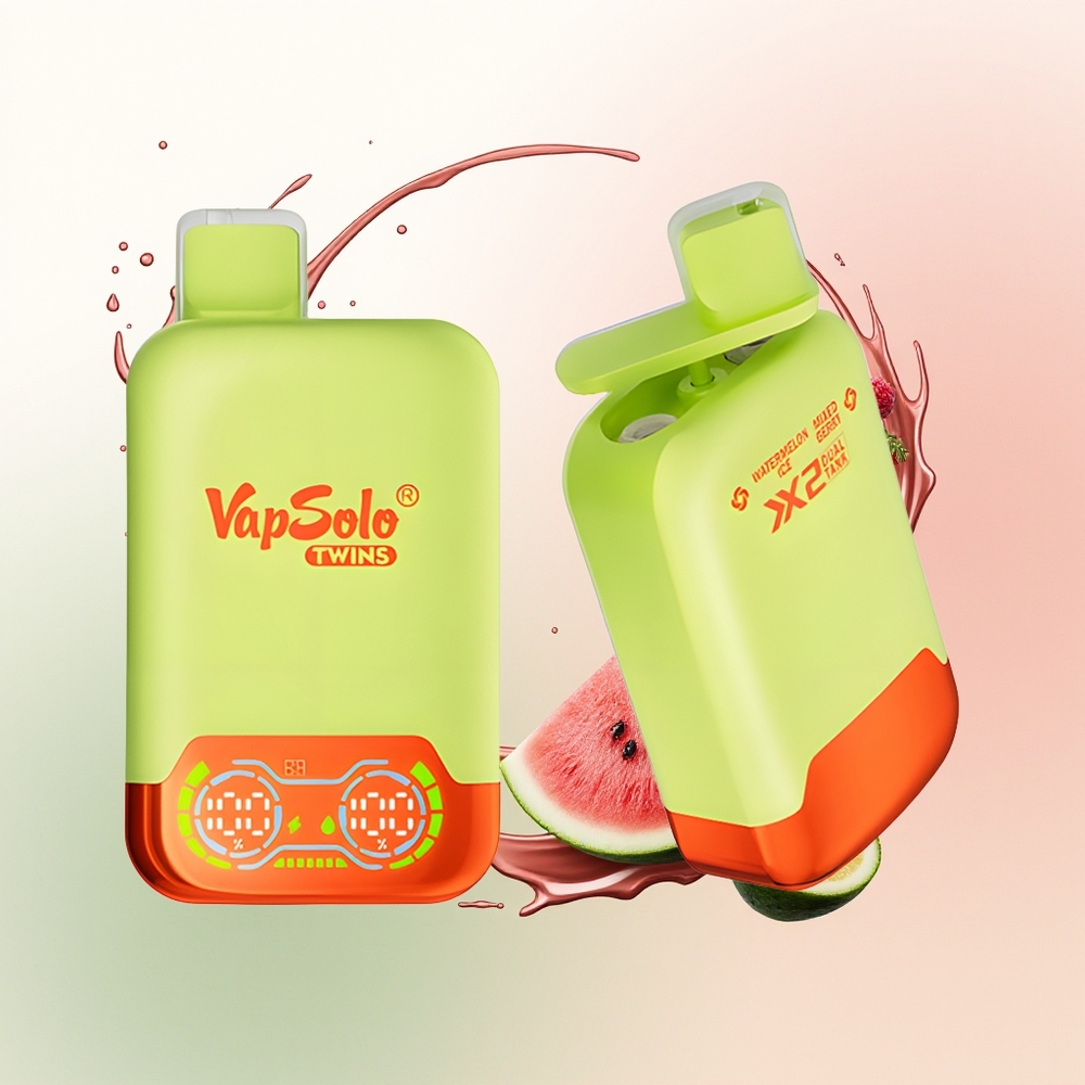 Vapsolo Twins 20000 Semangka Es & Berry Campur 40ml