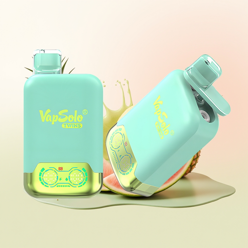Vapsolo Twins 20000 Triple Melon & Nanas Kelapa 40ml