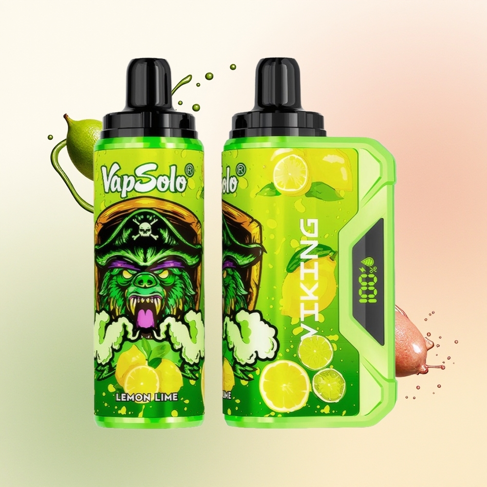 VapSolo VIKING 12000 Jeruk Nipis Tipe-C 22ml