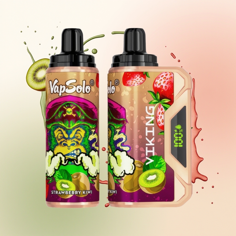 VapSolo VIKING 12000 Stroberi Kiwi 22ml