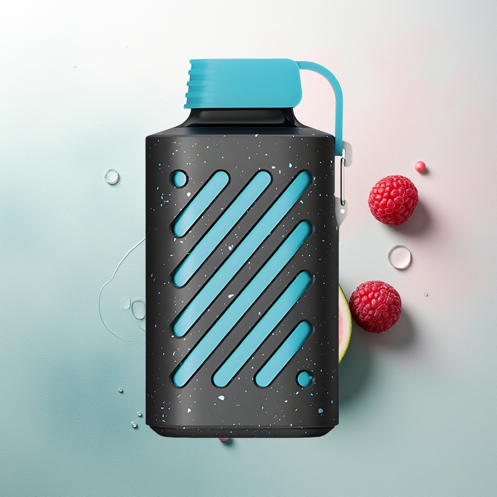 VOZOL GEAR 10000 Es Biru Razz dengan Kapasitas Cair 20 ml