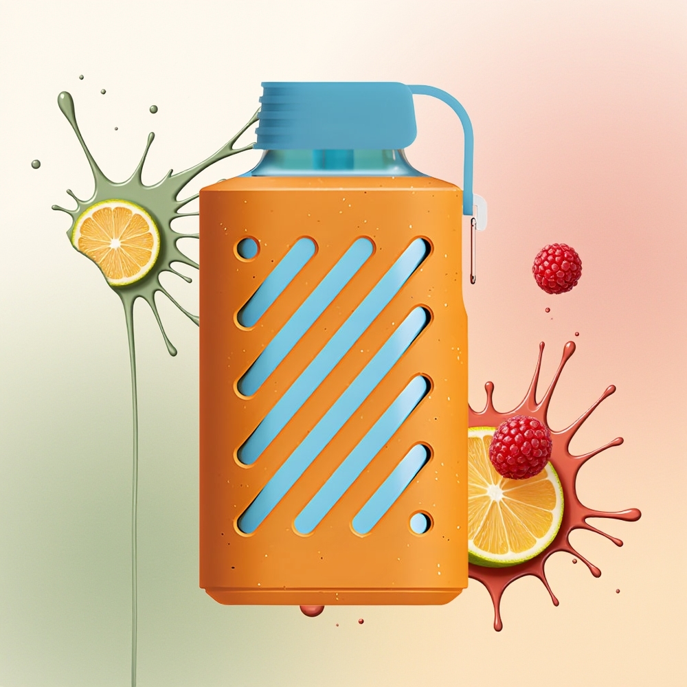 VOZOL GEAR 10000 Raspberry Jeruk Kapasitas Cairan Besar