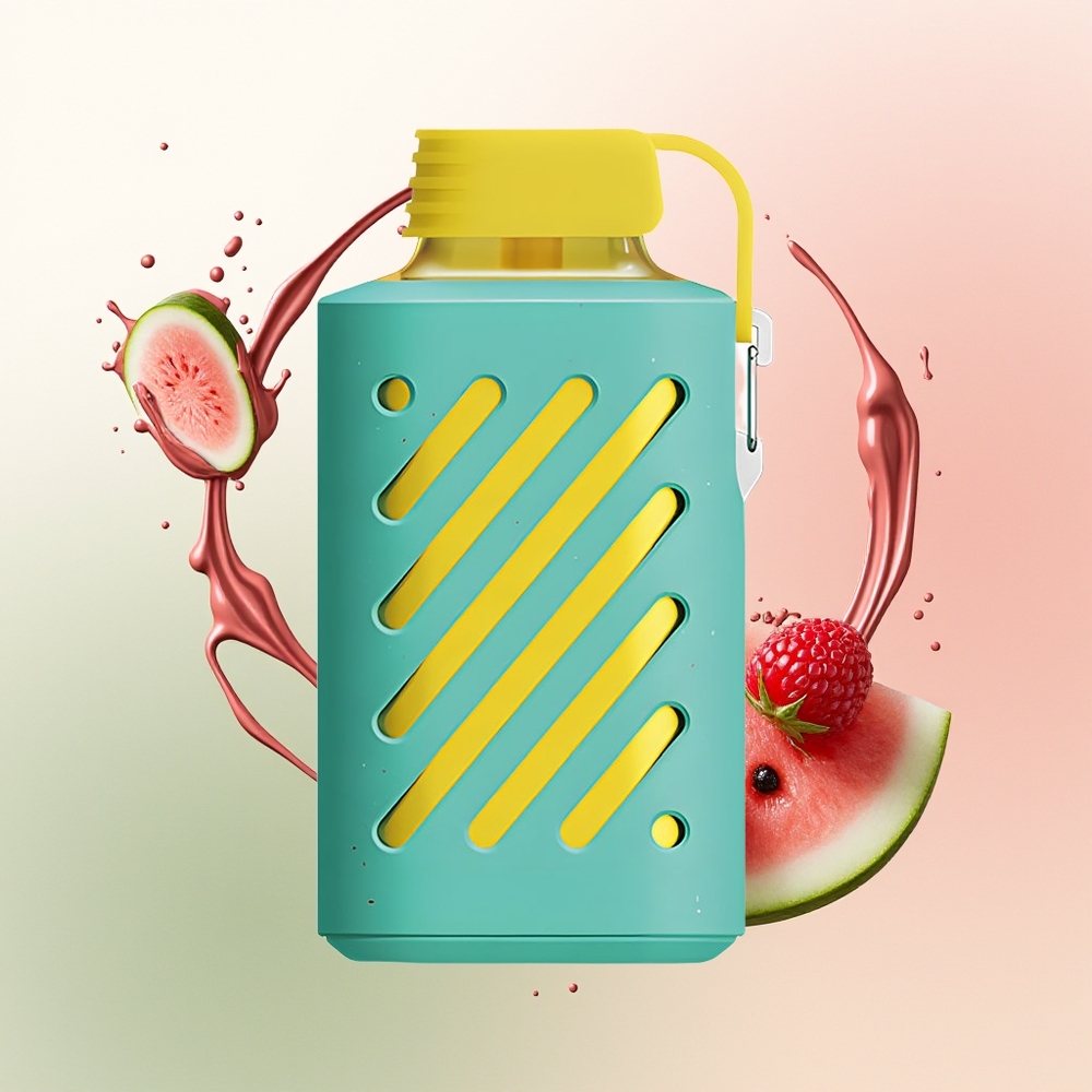 VOZOL GEAR 10000 Raspberry Semangka dengan Kapasitas Cair 20 ml