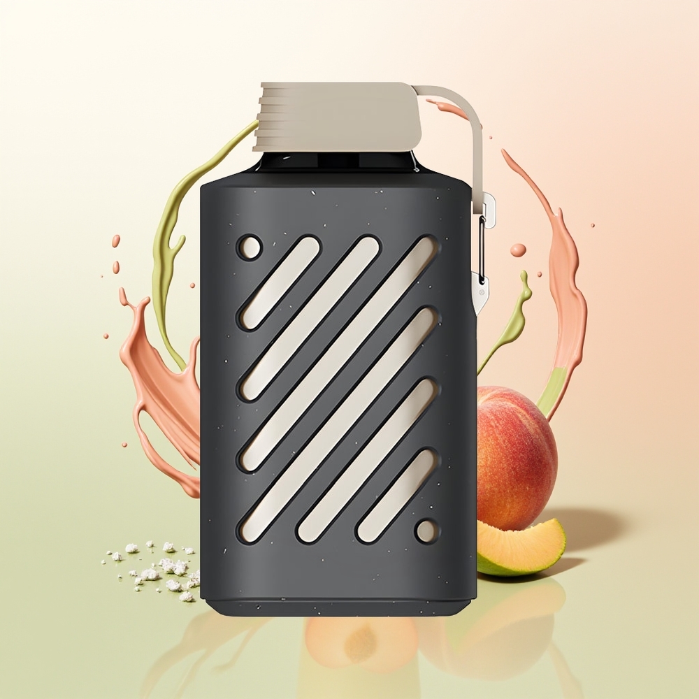 VOZOL GEAR 10000 Smoothie Persik Mangga dengan Kapasitas Cair 20 ml