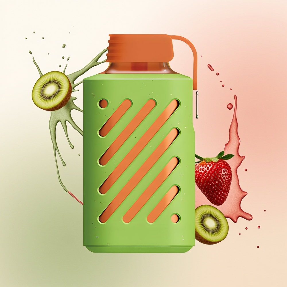 VOZOL GEAR 10000 Stroberi Kiwi Kapasitas Cairan Besar