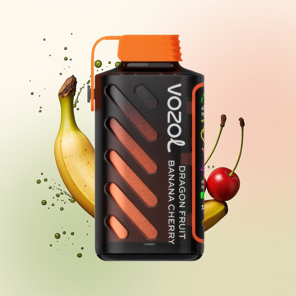 VOZOL Gear Power 20000 Buah Naga Pisang Ceri Dual Mesh Coil