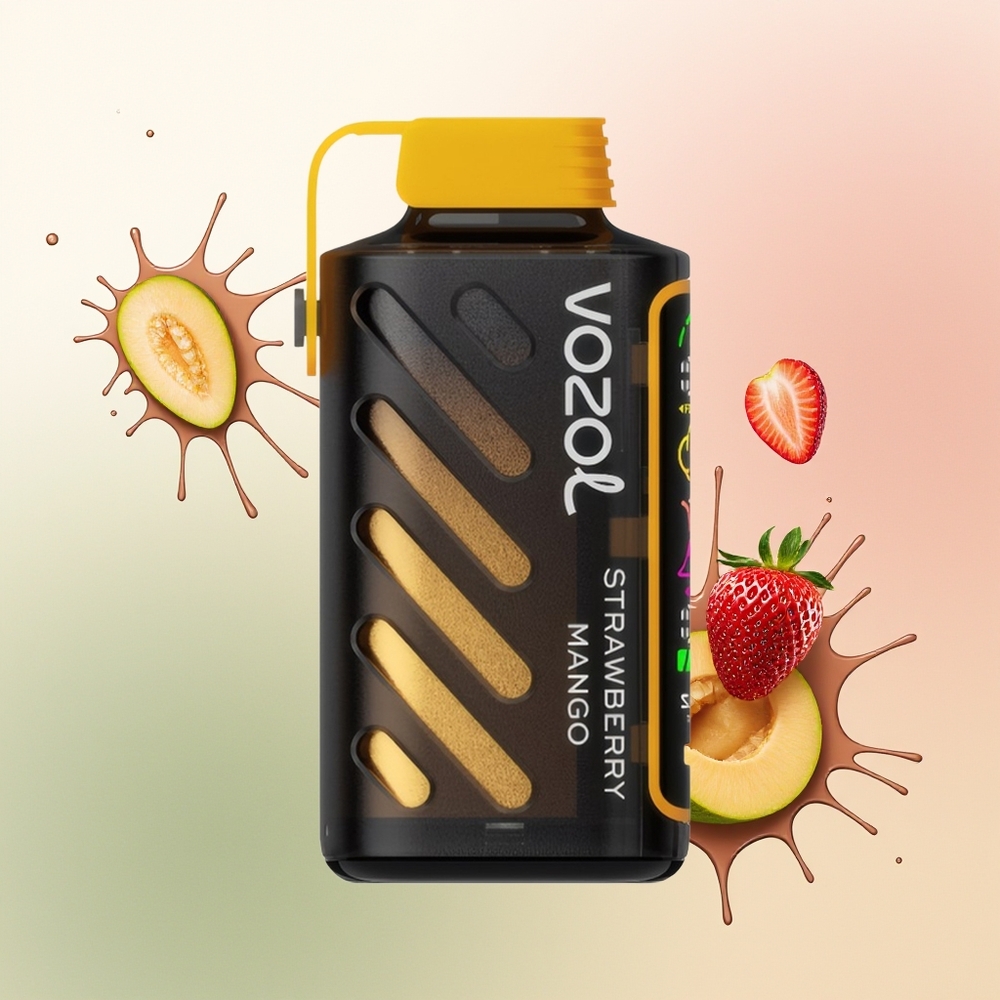 VOZOL Gear Power 20000 Stroberi Mangga dengan Teknologi S.i.L.C.