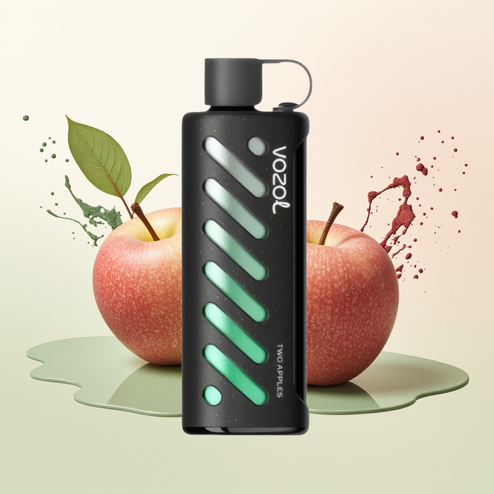 VOZOL Gear Shisha 25000 Dua Apel Silika Cerdas