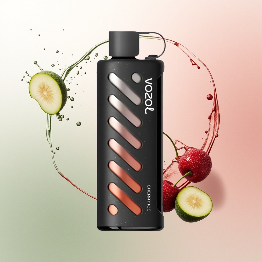 VOZOL Gear Shisha 25000 Es Krim Ceri Dual Mesh