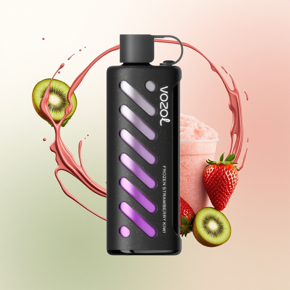 VOZOL Gear Shisha 25000 Stroberi Kiwi Beku dengan Teknologi S.i.L.C