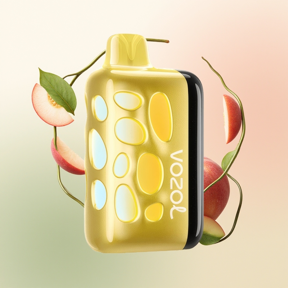 VOZOL RAVE 40000 Mangga Persik Bersinar 270 Derajat