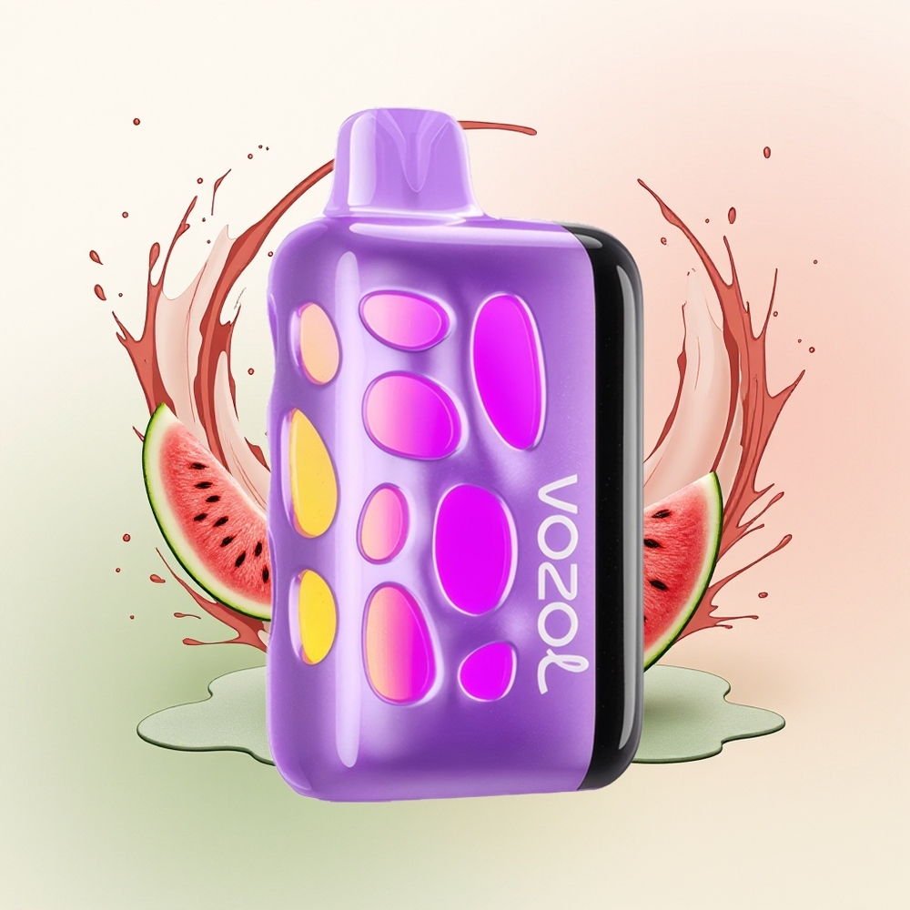 VOZOL RAVE 40000 Semangka Razz Bersinar 270 Derajat