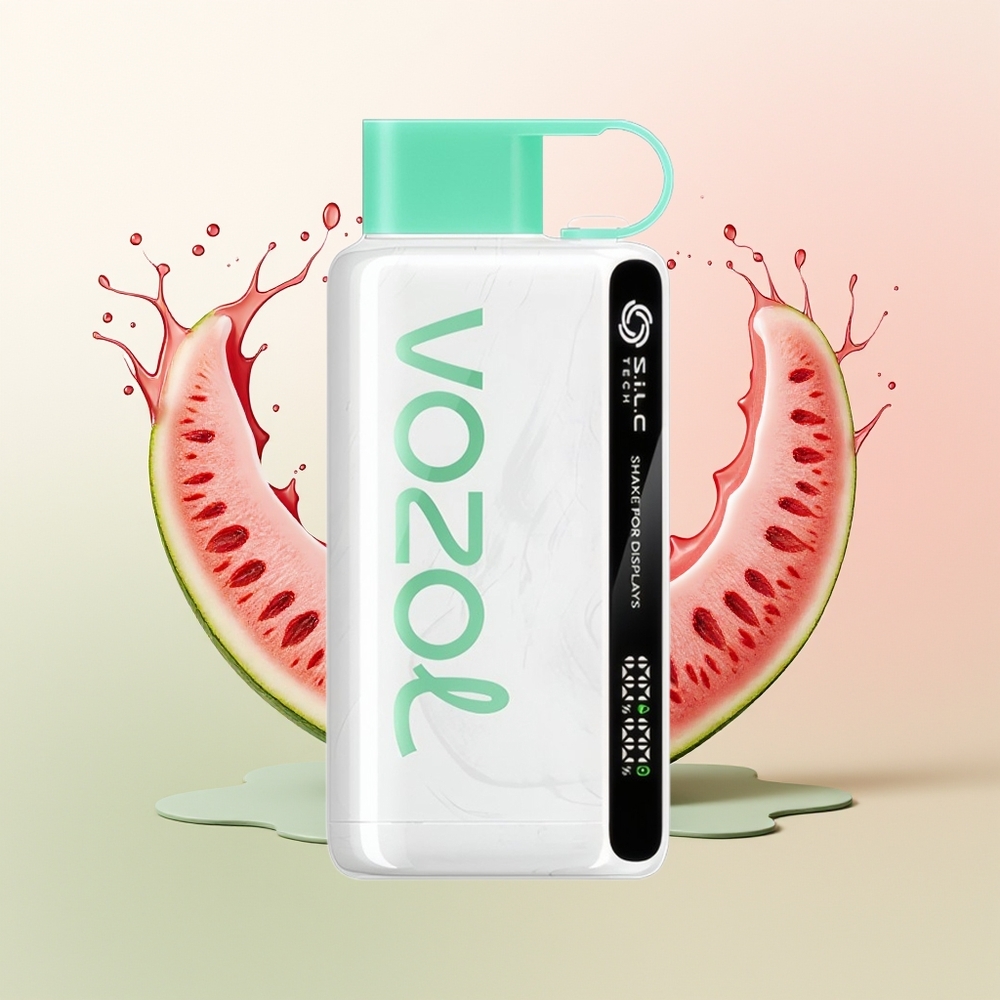 VOZOL STAR 9000/12000 Permen Karet Semangka dengan Teknologi Getar