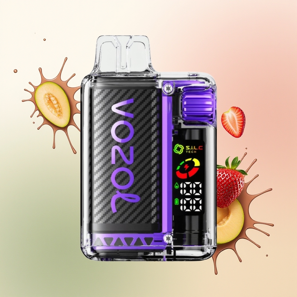 VOZOL Vista 20000 Stroberi Mangga OLED Layar