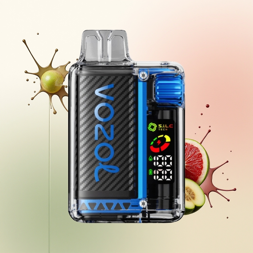 VOZOL Vista 20000 Vzbull Silikon Hijau dengan Baterai Isi Ulang