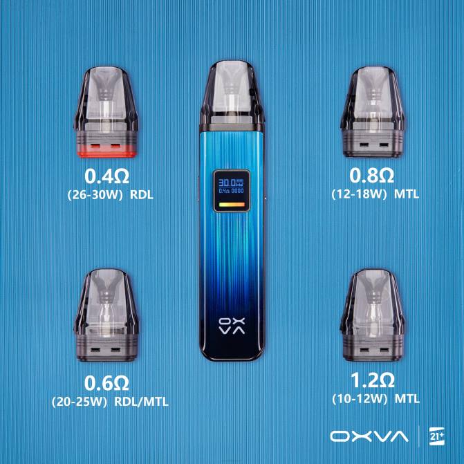 OXVA XLIM V3 abu-abu 8PLT83 - OXVA Vape Sale pengisian bagian atas kartrid