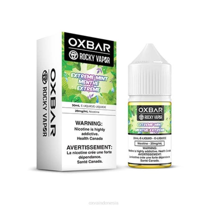 OXVA OXBAR mint ekstrim 8PLT48 - OXVA Jakarta 30ml garam bagus