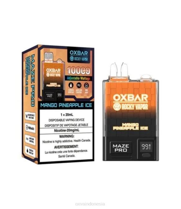 OXVA OXBAR MAZE PRO 10000 es mangga nanas 8PLT29 - OXVA Harga