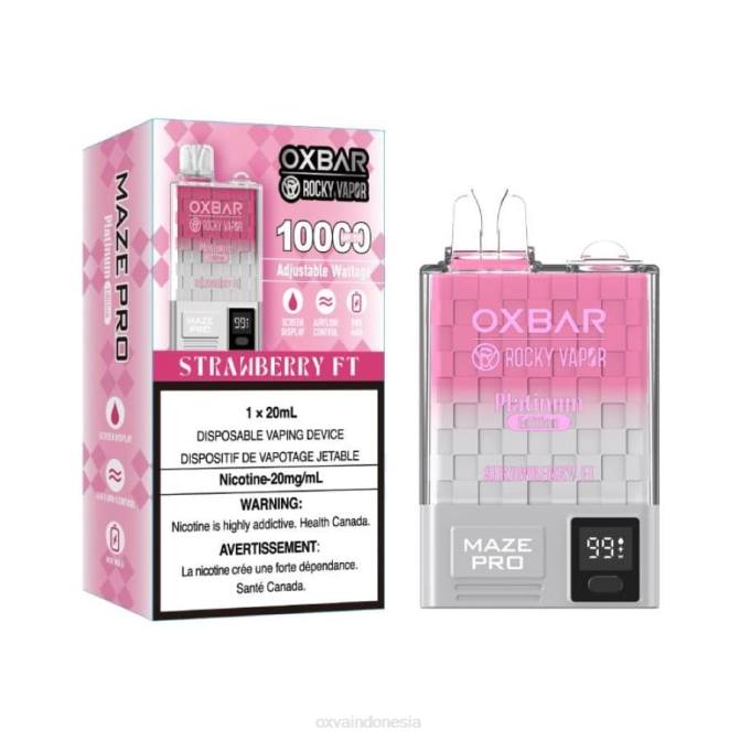 OXVA OXBAR MAZE PRO 10000 stroberi kaki 8PLT13 - OXVA Vape Sale