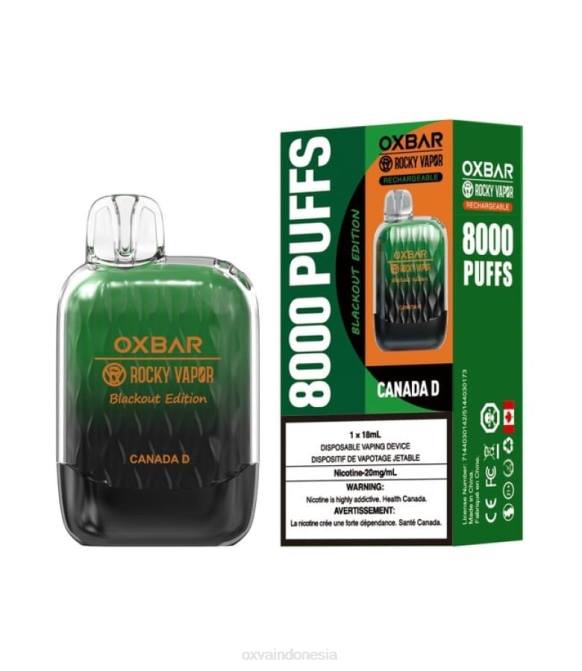 OXVA OXBAR G8000 Kanada d 8PLT45 - OXVA Disposable Vape