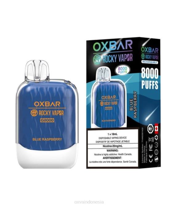 OXVA OXBAR G8000 Raspberry biru 8PLT36 - OXVA Indonesia