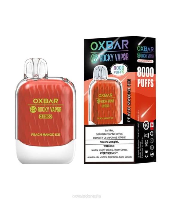 OXVA OXBAR G8000 es mangga persik 8PLT39 - OXVA Harga