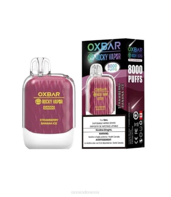 OXVA OXBAR G8000 es pisang stroberi 8PLT41 - Rokok OXVA