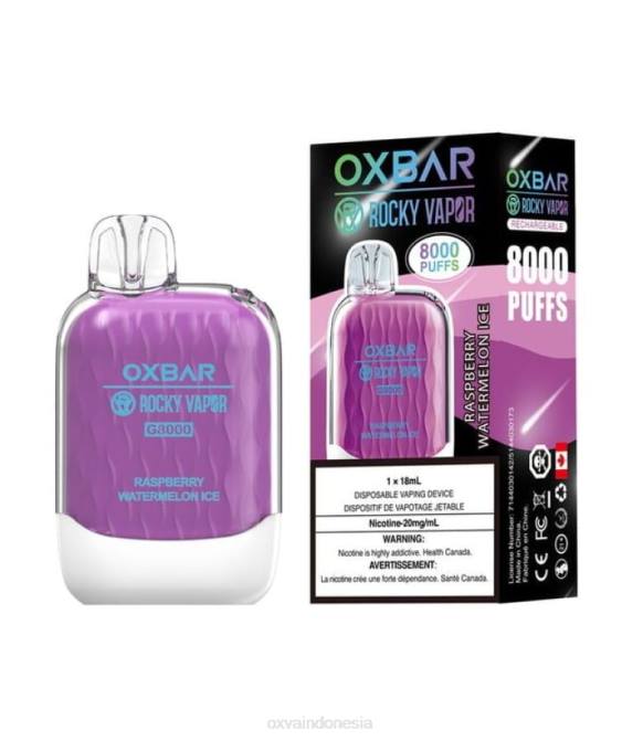 OXVA OXBAR G8000 es semangka raspberry 8PLT40 - OXVA Online Store
