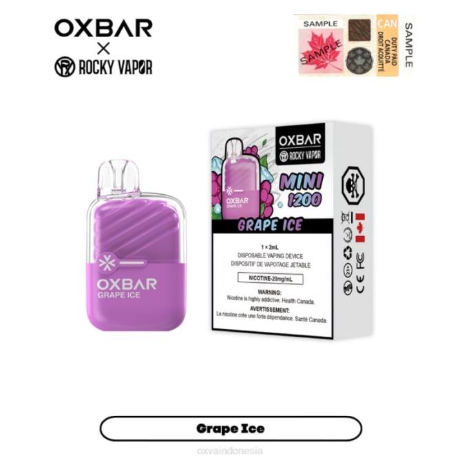 OXVA OXBAR MINI 1200 es anggur 8PLT22 - OXVA Vape Harga