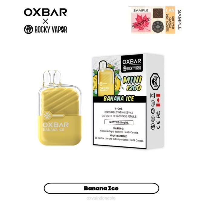 OXVA OXBAR MINI 1200 es pisang 8PLT23 - OXVA Vape Sale